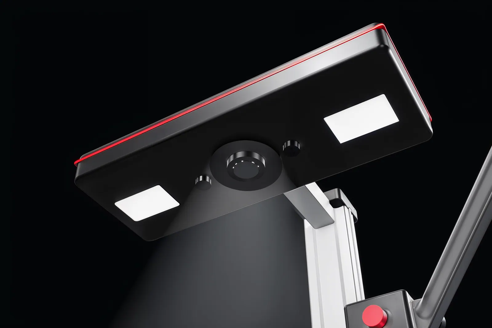 Cabezal cenital: cámara, vídeo, sensor de profundidad 3D y luz propia